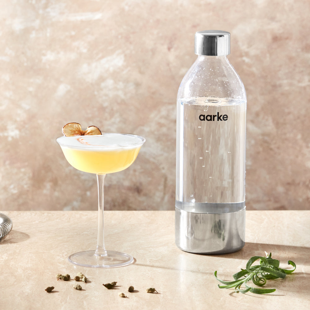 Rosemary Cardamom Fizz recipe with Aarke sparkling water