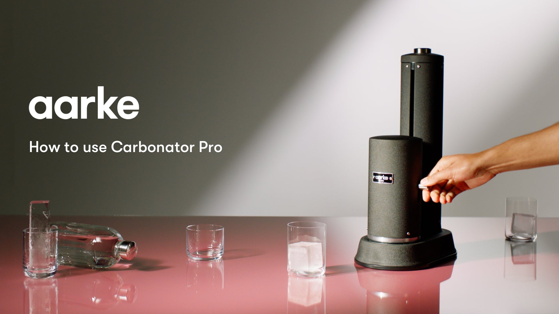 Aarke Carbonator Pro Sparkling Water Maker